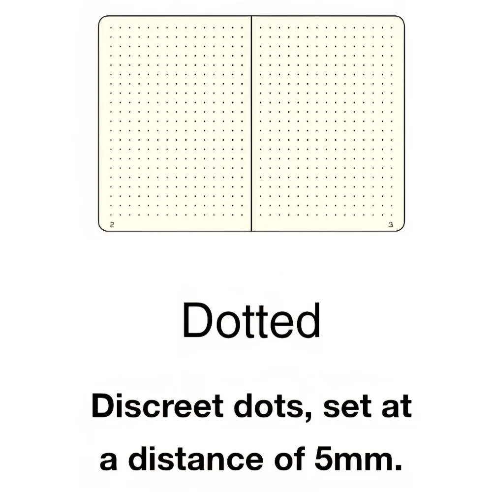 ❤️BUY 5 GET 3 FREE DEAL Notebook Medium (A5),dotted Hardcover 251 numbered pages